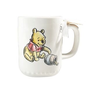 NEW Rae Dunn/Disney FEELING 11 O’CLOCKISH Winnie the Pooh Double Sided Mug